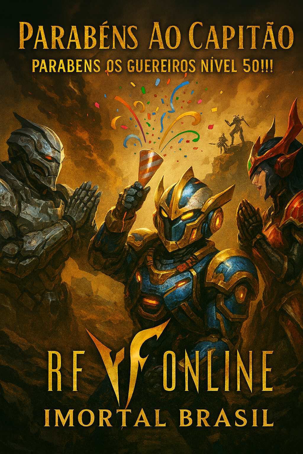 PARABÉNS AOS TOP 3 – CAP 50