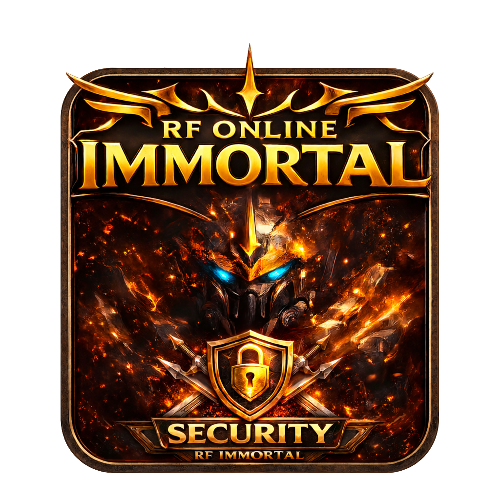 🔒 Novo Sistema de Segurança – RF Immortal Security